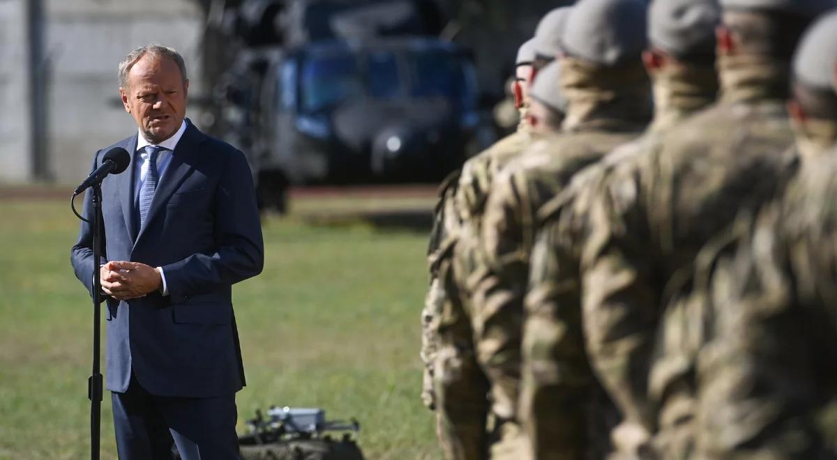 Tusk odwiedził jednostkę GROM. "Nie ma misji niemożliwych"