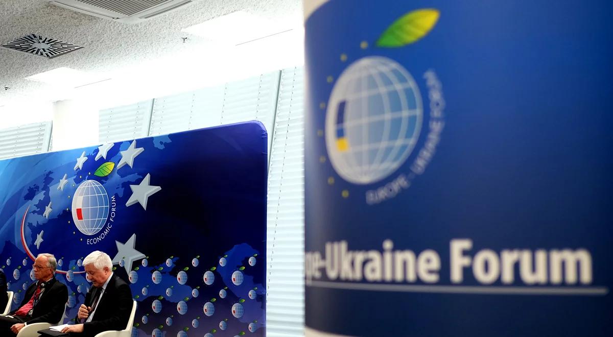 X Forum Europa-Ukraina. "To też miejsce na podejmowanie decyzji"
