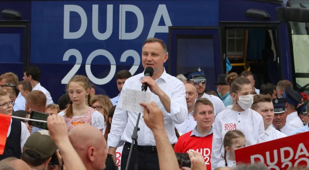 "Największy kłamca polityczny w historii III RP". Prezydent o Donaldzie Tusku