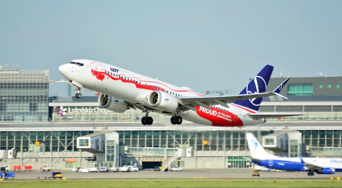Wypadek na lotnisku Heathrow w Londynie. Uszkodzony samolot LOT