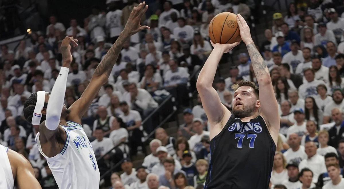 NBA. Mavericks powiększają przewagę w finale Konferencji Zachodniej. Zdecydował geniusz Doncicia