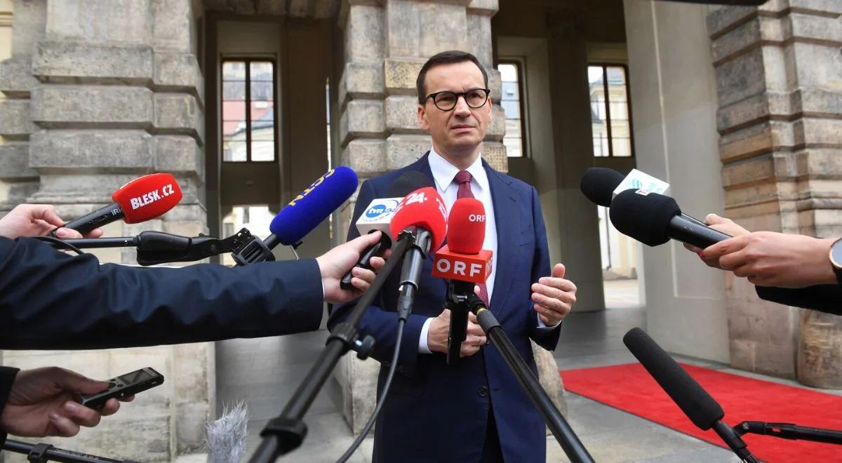 Posiedzenie Rady Europejskiej. Premier Morawiecki: dopingujemy państwa do dalszej pomocy Ukrainie