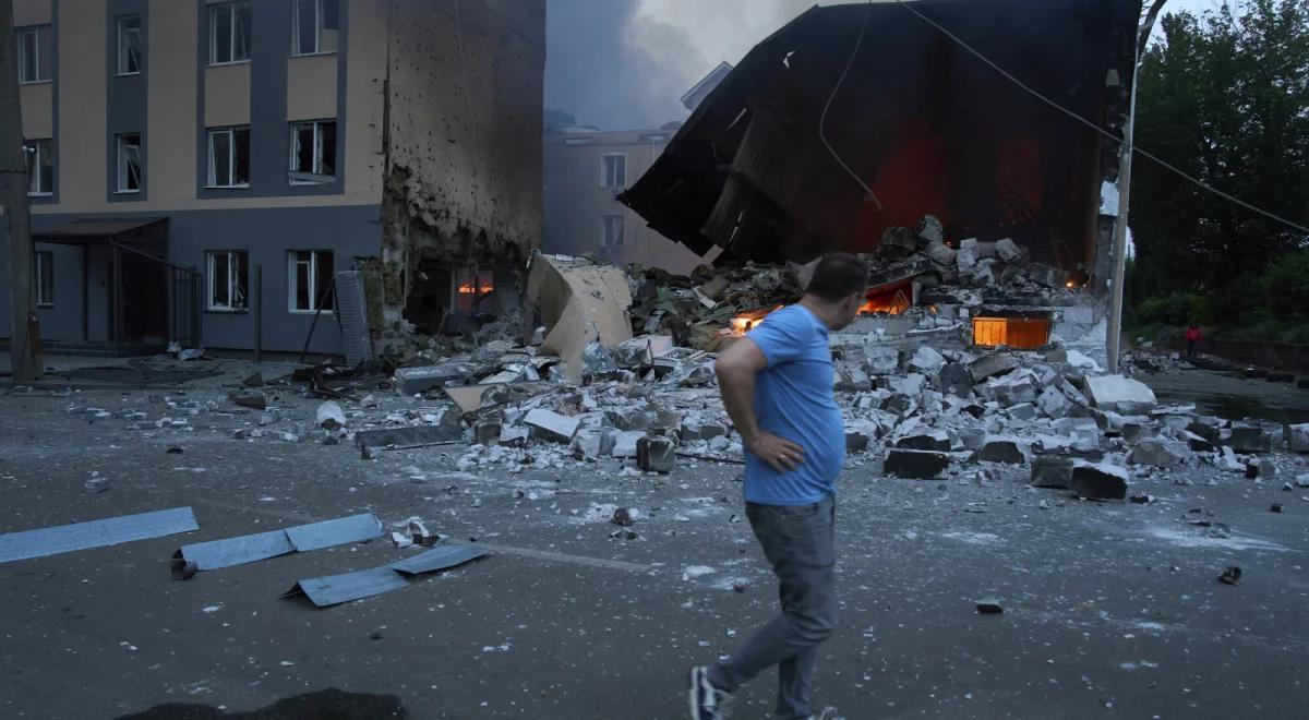 Rosja zaatakowała Ukrainę dronami. Są ofiary i ranni