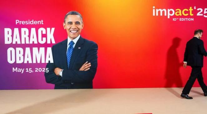 Barack Obama z pierwszą wizytą w Polsce od 10 lat. Przemówi na Impact'25