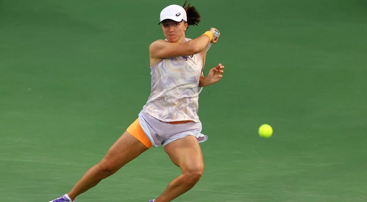 WTA Indian Wells: "krwawy pojedynek" Igi Świątek. Liderka śrubuje statystyki 