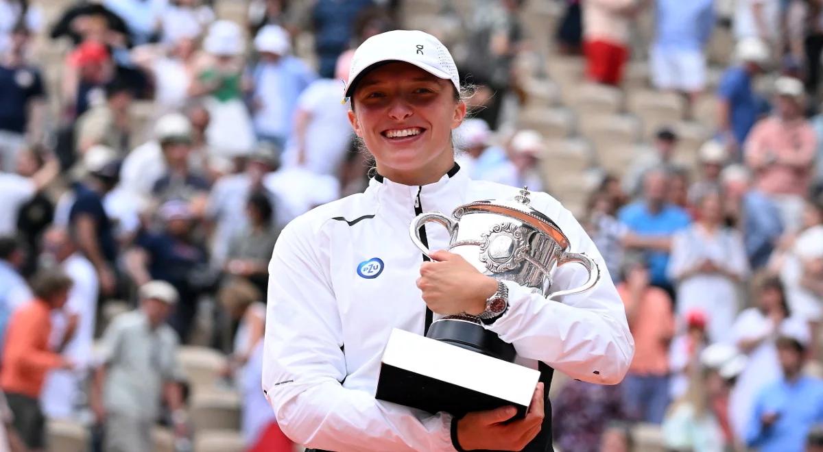 Roland Garros: Iga Świątek zachwyciła Francuzów. "Królowa tenisa" 