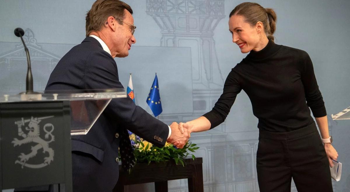 Wspólna konferencja premierów Szwecji i Finlandii. Padły jasne deklaracje nt. wejścia do NATO