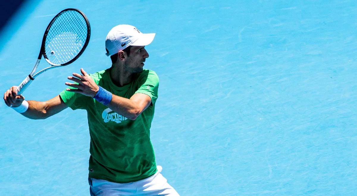 Australian Open: Novak Djoković poznał rywala. Opóźnione losowanie zwiastunem dezycji?