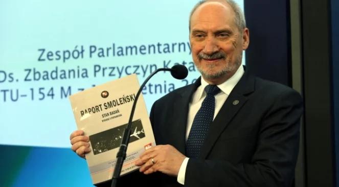 Śledztwo smoleńskie. Macierewicz: rosyjski film wspiera tezę o wybuchu