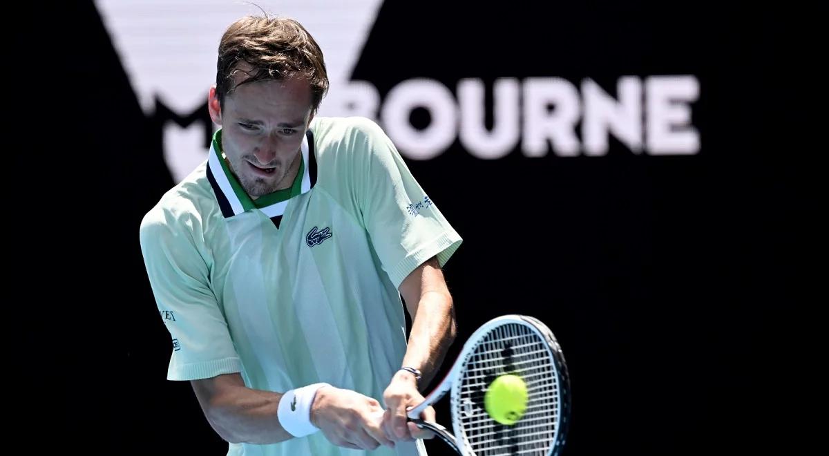 Australian Open: Miedwiediew nie zawiódł. Rosjanin w drugiej rundzie turnieju