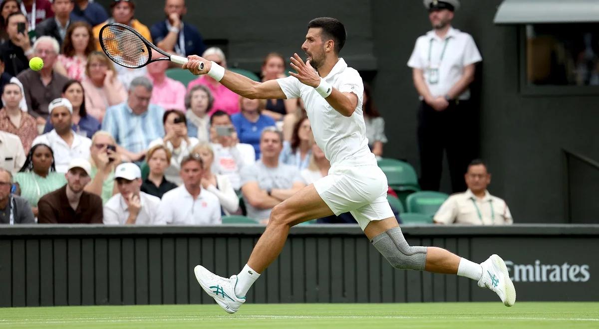 Wimbledon. Novak Djoković w drugiej rundzie. Serb rozpoczął od mocnego uderzenia