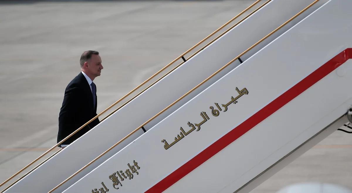 Konferencja COP28. Prezydent wrócił do kraju z wizyty w Zjednoczonych Emiratach Arabskich