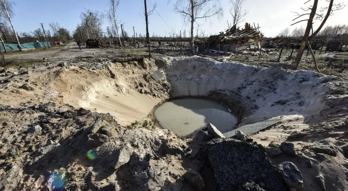 Wybuchy pod Kijowem, ostrzał osiedli mieszkaniowych w Charkowie. Sytuacja na Ukrainie