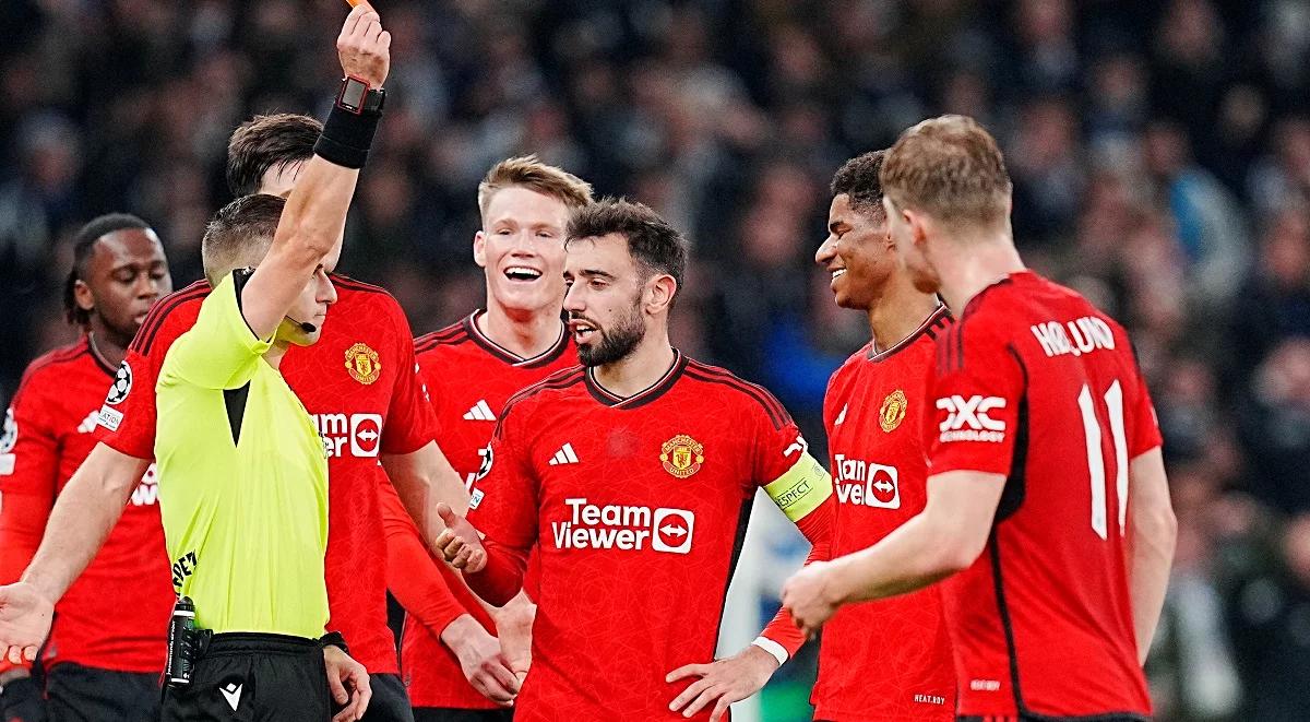 Liga Mistrzów: polski sędzia winny porażki Manchesteru United? Kontrowersje wokół czerwonej kartki Rashforda