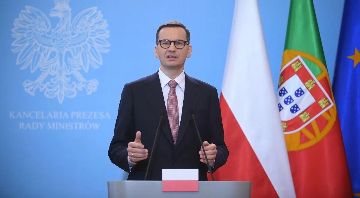 Mateusz Morawiecki: naszym obowiązkiem jest dać Ukrainie nadzieję na odbudowę kraju