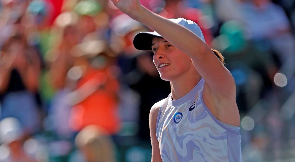 WTA Indian Wells: 16. wygrana Igi Świątek. Polka w elicie obok Graf i sióstr Williams