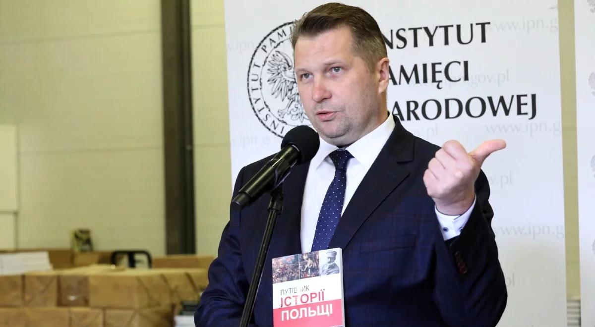 Kilkanaście tysięcy maturzystów będzie zdawało w Polsce ukraiński egzamin. Szef MEiN podał nowe informacje
