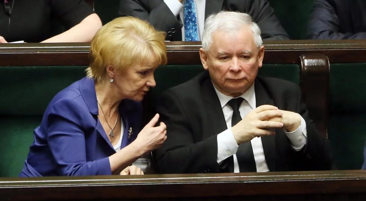 Jarosław Kaczyński o śmierci Jolanty Szczypińskiej: bardzo ciężki cios