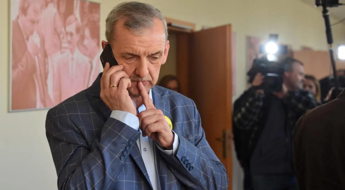 "Policjanci nie kontrolują protestujących nauczycieli". Odpowiedź ws. wypowiedzi Sławomira Broniarza