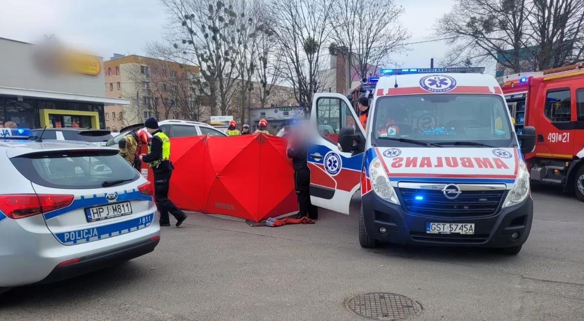 Tragiczny wypadek w Strzelcach Opolskich. Kobieta przejechana na parkingu