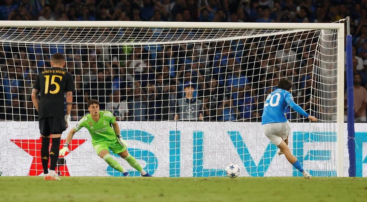 Liga Mistrzów: gol Piotra Zielińskiego w meczu z Realem Madryt. Pięć bramek w Neapolu
