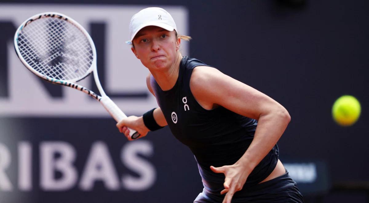 WTA Rzym: Iga Świątek - Łesia Curenko. Liderka rankingu nie zawiodła, Polka gra dalej