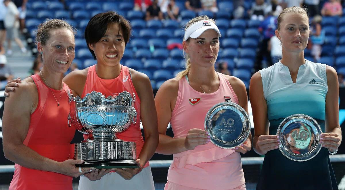 Australian Open: nierozstawione triumfatorki debla pań. Samantha Stosur i Shuai Zhang z tytułem