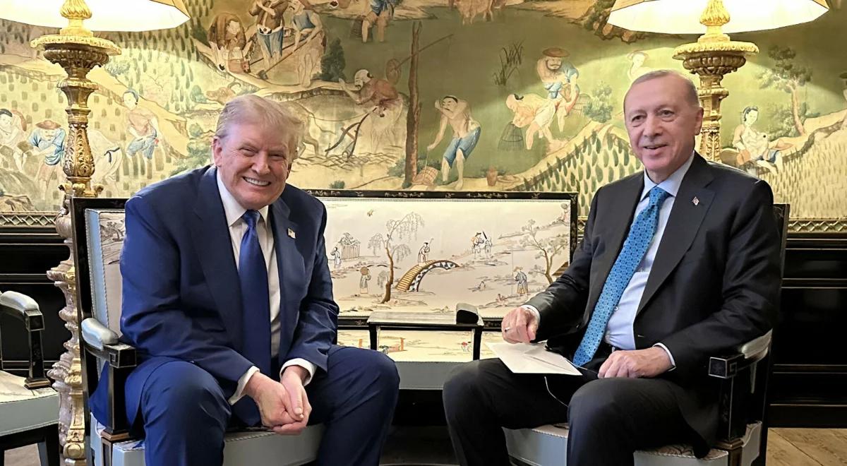 Trump spotkał się z Erdoganem. Głównym tematem rozmów konflikt na Bliskim Wschodzie