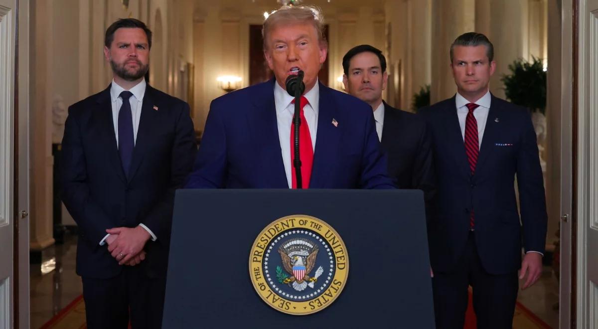 Uderzenie USA w Iranie. Trump: kolejne ataki będą znacznie większe
