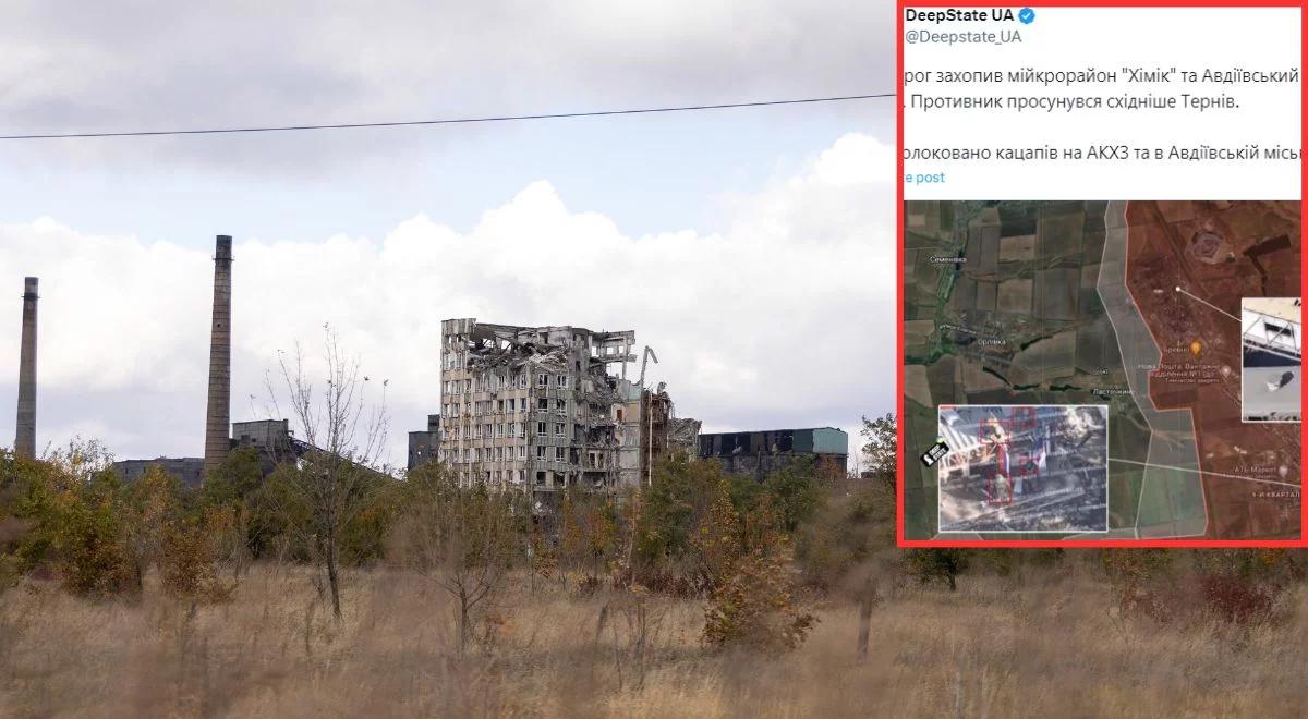 Rosjanie zajęli Awdijiwkę. To największa zmiana na linii frontu od upadku Bachmutu
