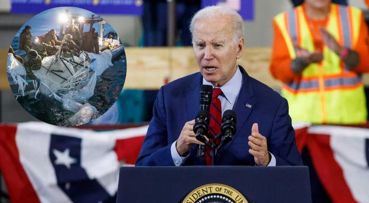 Zestrzelony nad USA chiński balon. Biden: relacje pomiędzy krajami nie ucierpiały