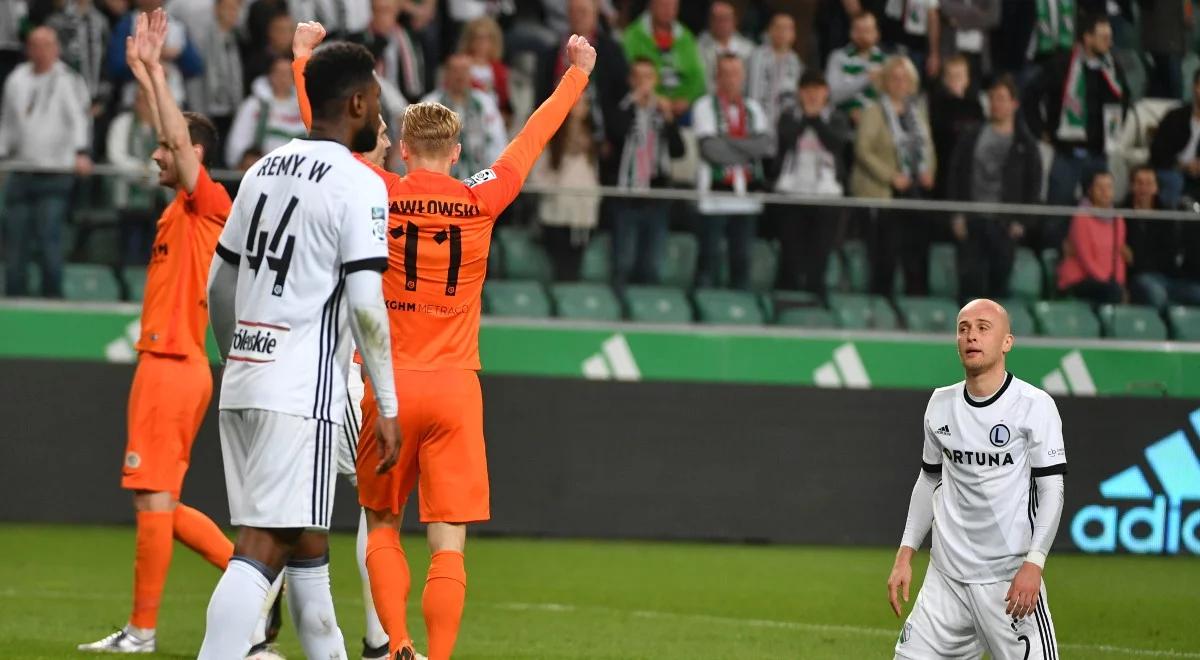 Ekstraklasa: Legia "solidarna" z pretendentami do tytułu. Zagłębie wywozi trzy punkty z Warszawy