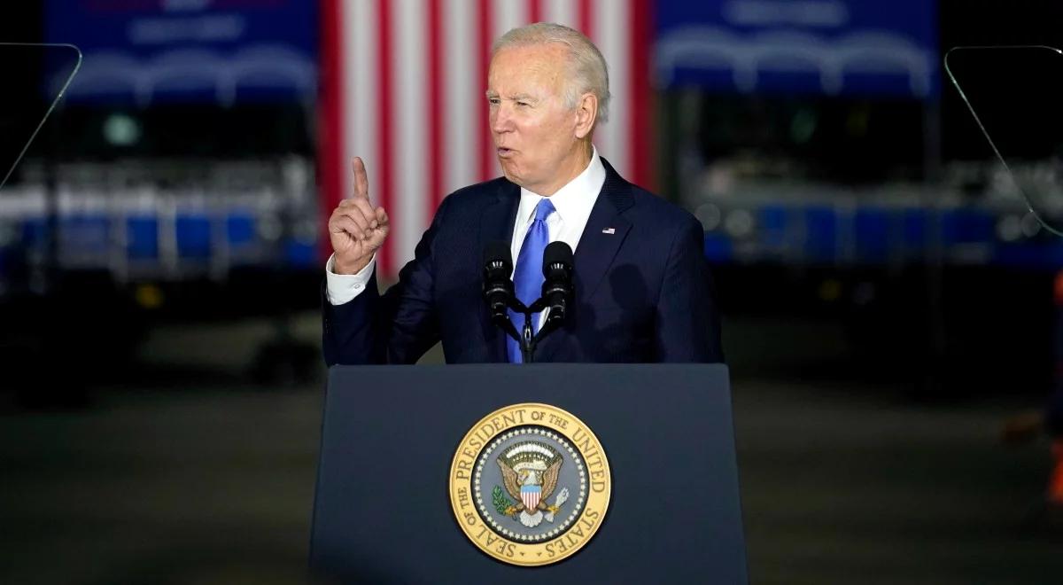 Biden ostrzega Rosję przed inwazją na Ukrainę. "Konsekwencje będą druzgocące"