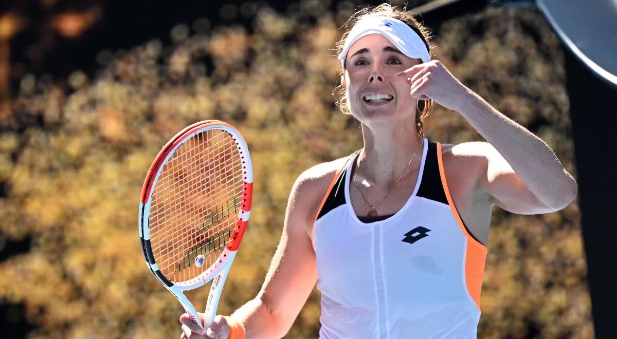 Australian Open: do... 63 razy sztuka. Alize Cornet w wielkoszlemowym ćwierćfinale 