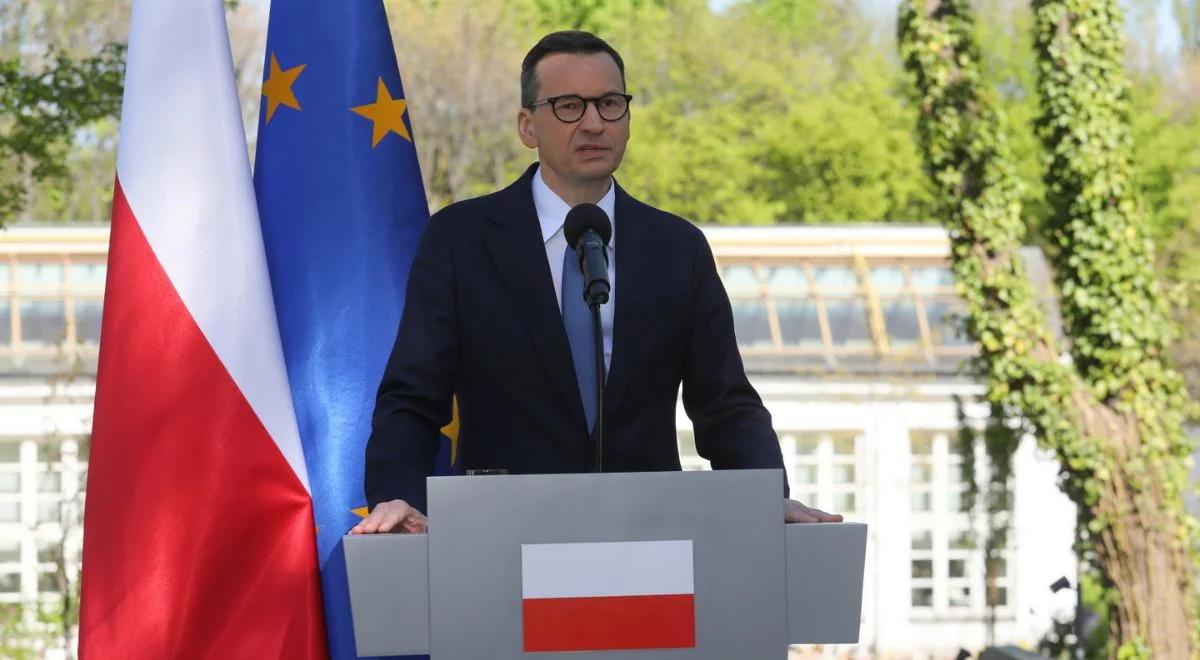 Premier Morawiecki: Polska miała rację przestrzegając przed ryzykiem wynikającym z uzależnienia Europy od Rosji