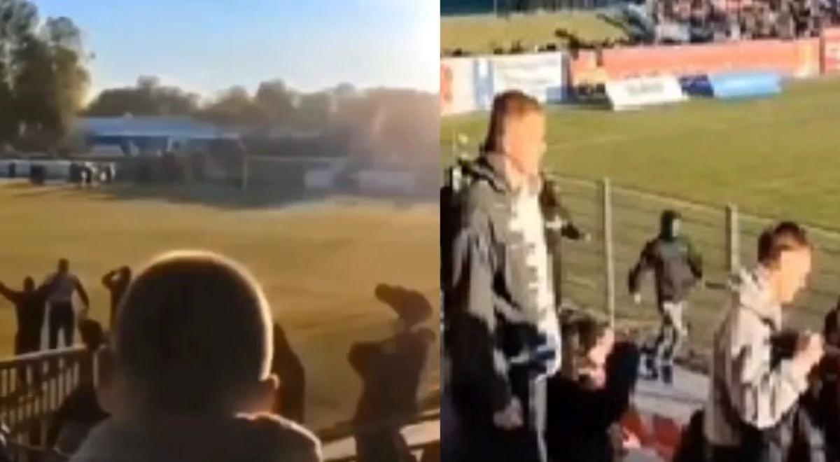 Gryf Słupsk - Elana Toruń. Demolowali stadion w rytm Gangsta's Paradise 