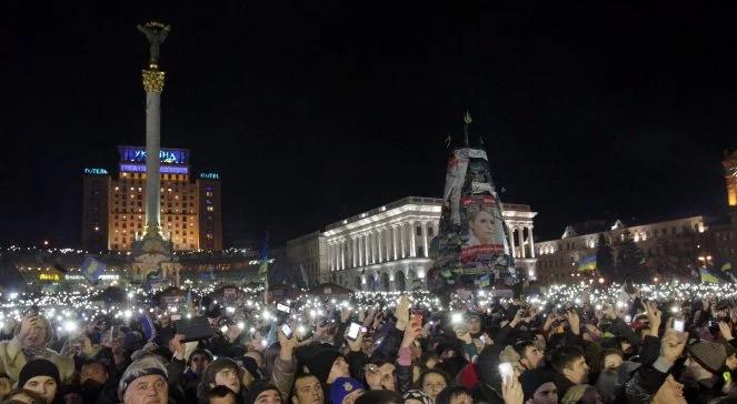 Ukraina: podejrzani o pacyfikację Majdanu wskazują na górę