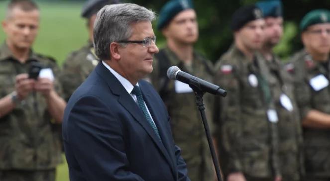 Prezydent Komorowski: Rosja nie podzieliła Zachodu