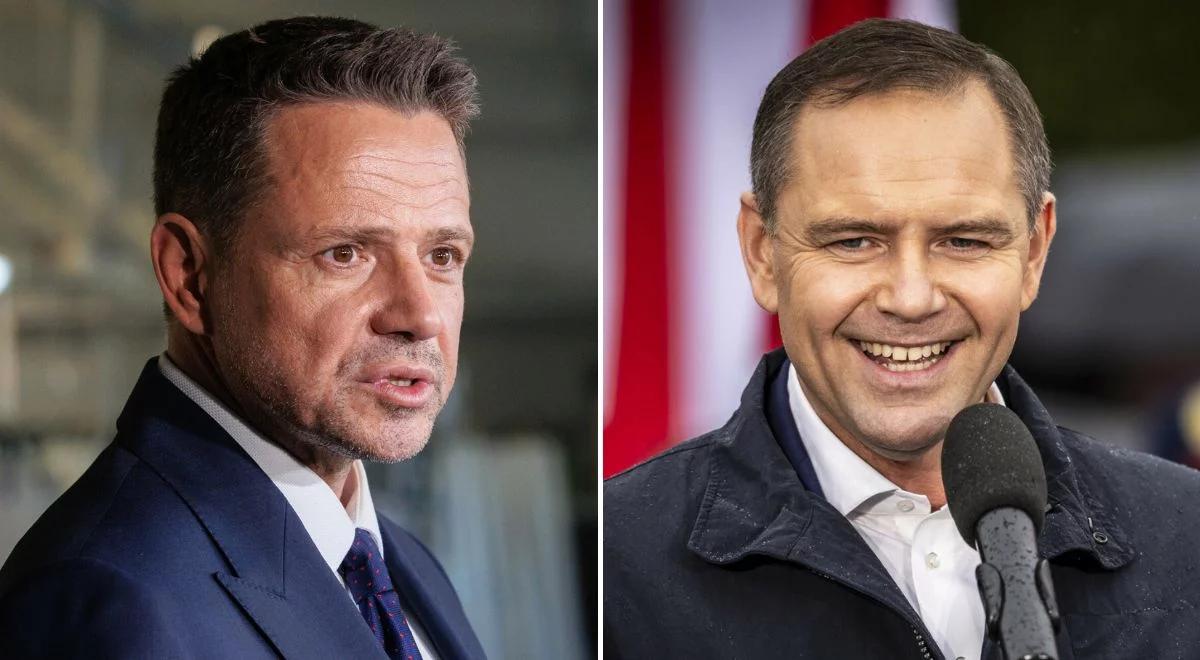 Trzaskowski i Nawrocki idą na żyletki. Takiego sondażu jeszcze nie było