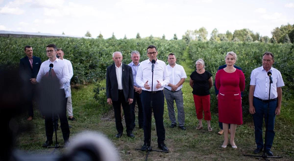 Premier: pracujemy nad programem ubezpieczeń od klęsk żywiołowych dla rolnictwa