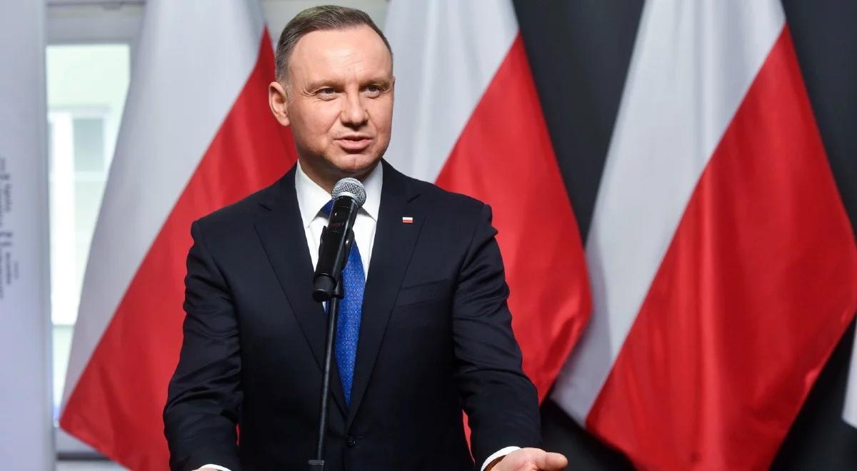 "Powinni przestać wycierać sobie usta frazesami o praworządności". Andrzej Duda o aferze korupcyjnej w PE