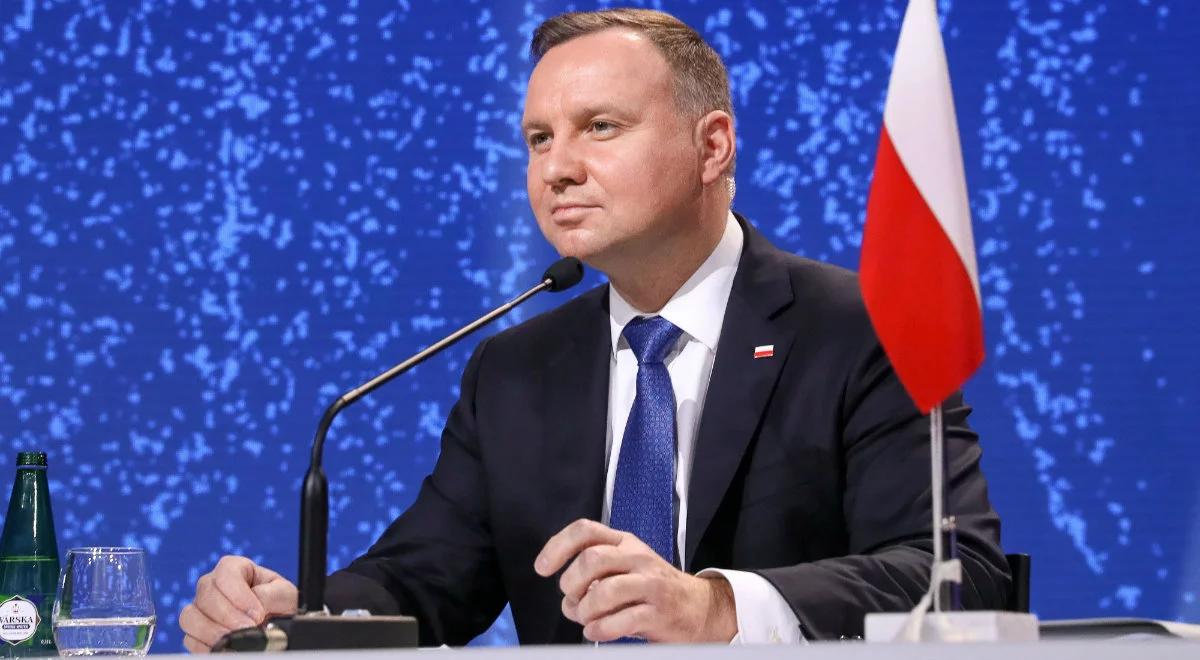 Trójmorze odpowiedzią na kryzys. Andrzej Duda: znaczenie tej inicjatywy rośnie