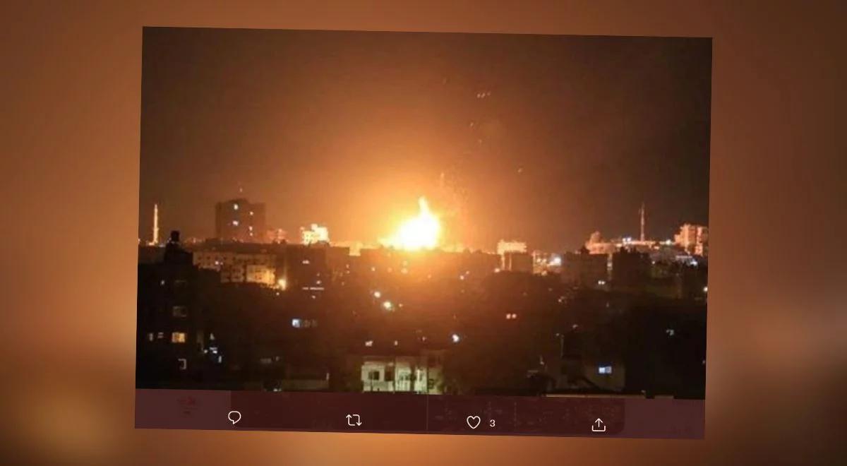 Atak rakietowy w Damaszku, są ofiary. Syria oskarża Izrael