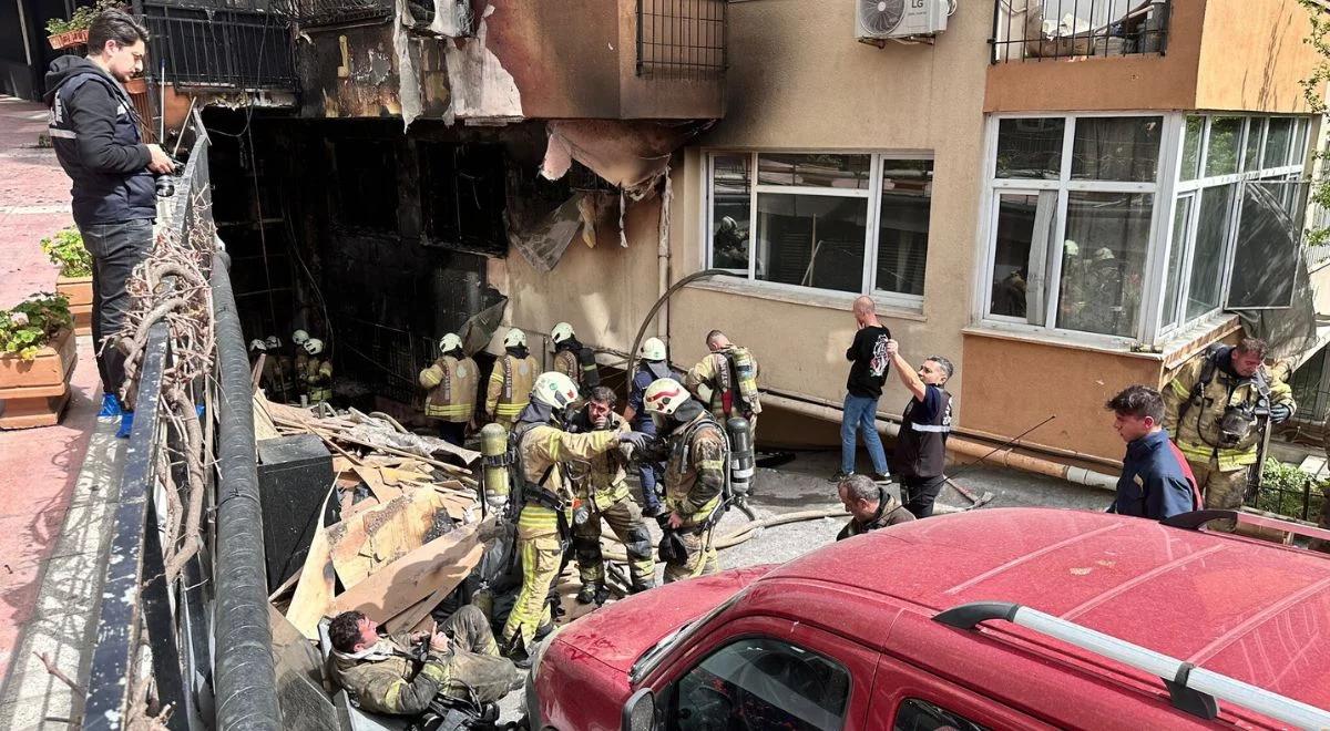 Turcja. Pożar w Stambule. Liczba ofiar śmiertelnych stale rośnie