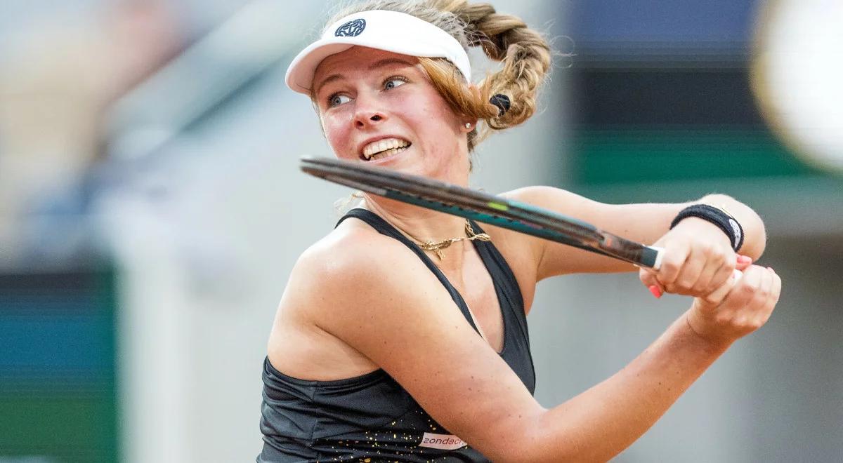 WTA Praga. Magdalena Fręch w półfinale! Faworytka Kalinina pokonana, "bajgiel" na koncie Polki