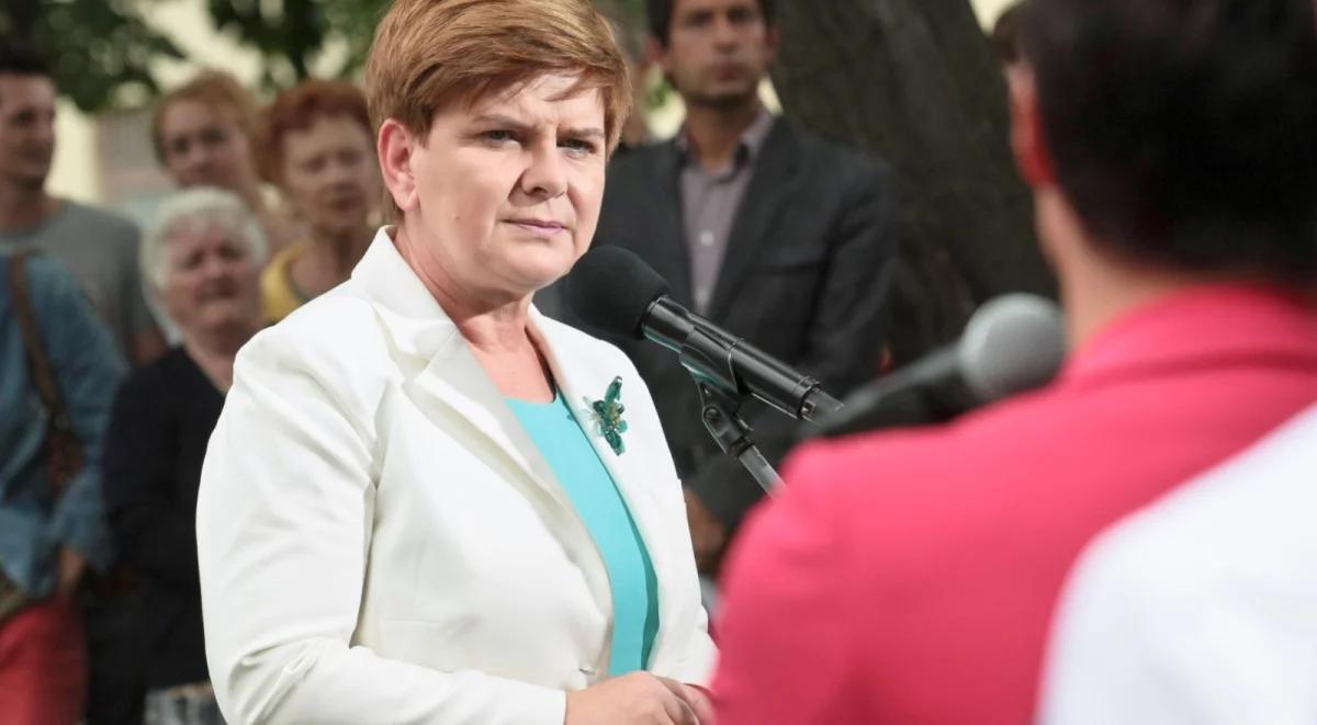 Beata Szydło: powstańcy warszawscy pokazali, w jaki sposób należy rozumieć patriotyzm, miłość do ojczyzny i wspólnotę
