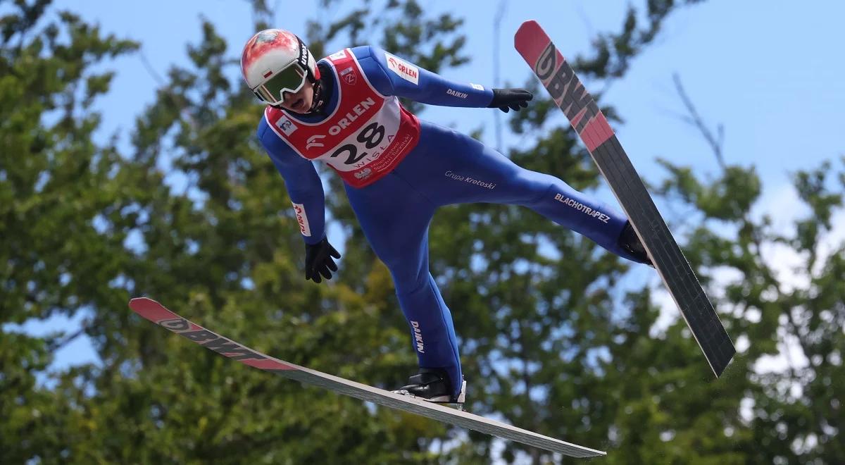 Letnie Grand Prix. Dwóch Polaków w czołowej "10" w Wiśle. Lindvik zwycięża