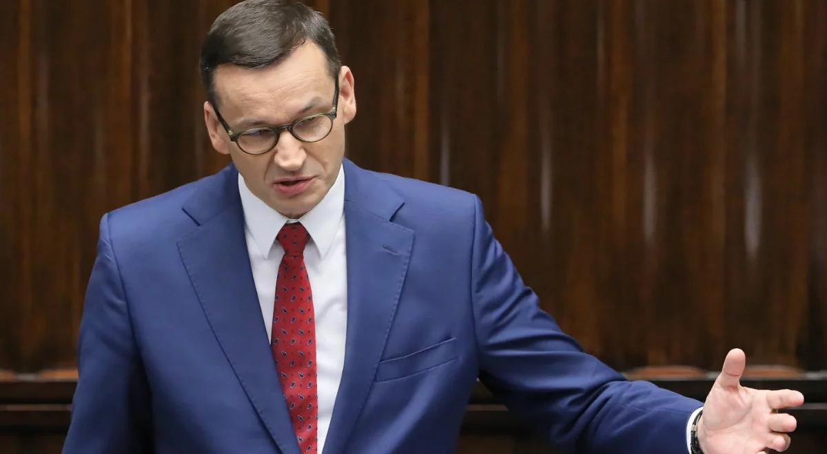 "Liczę na europarlamentarzystów z opozycji". Premier o głosowaniu w PE za budżetem UE
