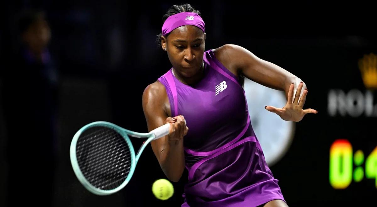 WTA Finals. Coco Gauff lepsza od Peguli w starciu Amerykanek