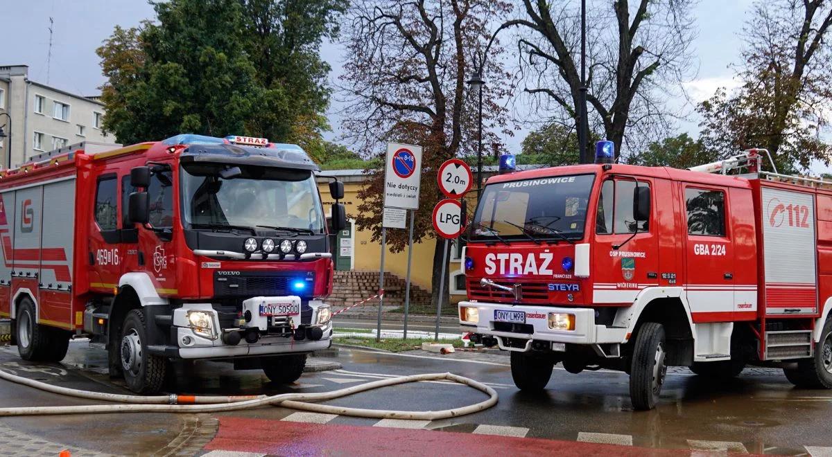 Pożar w kwaterze strażaków w Lądku Zdroju. Apelują o instalowanie czujników dymu